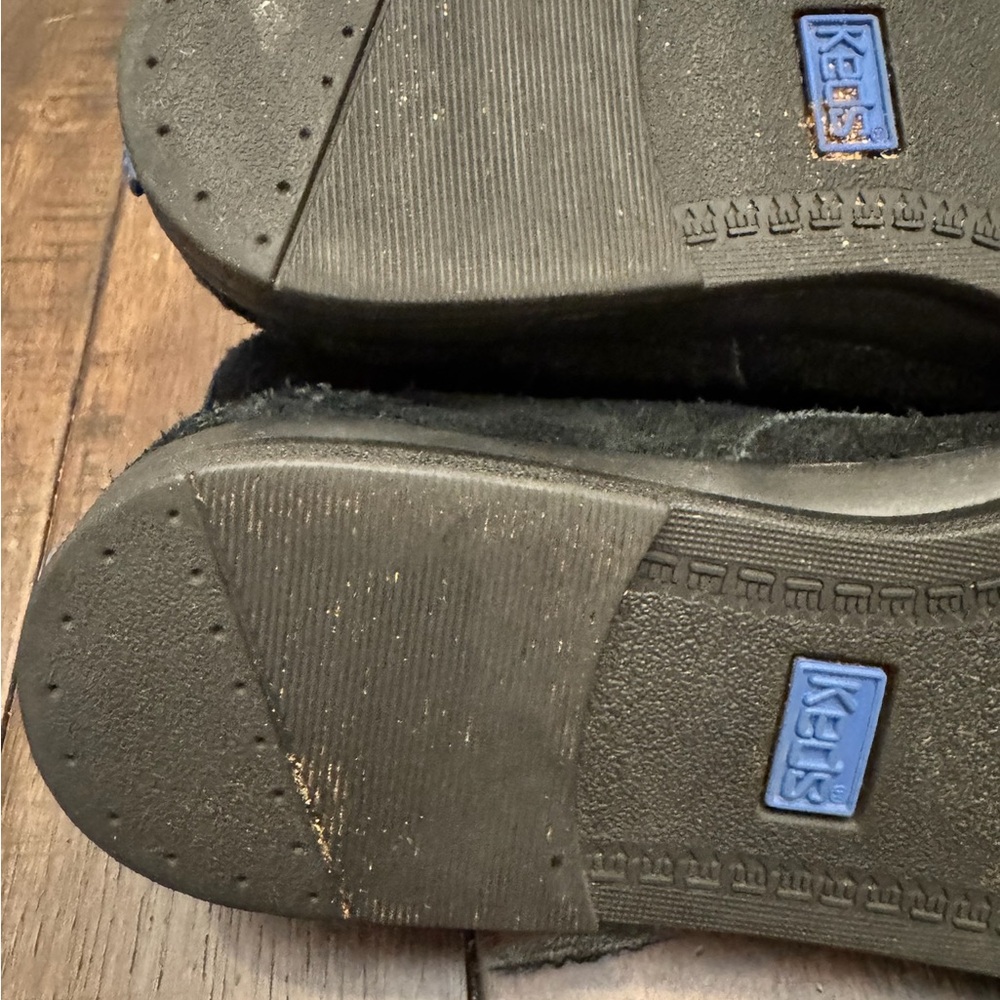 KEDS Vintage Black Chukka Boots Women’s Size 8 Boho Hippie Prairie Cottagecore - Picture 9 of 11